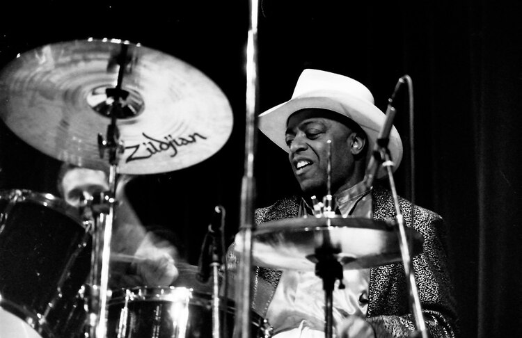 El baterista de jazz Roy Haynes.
