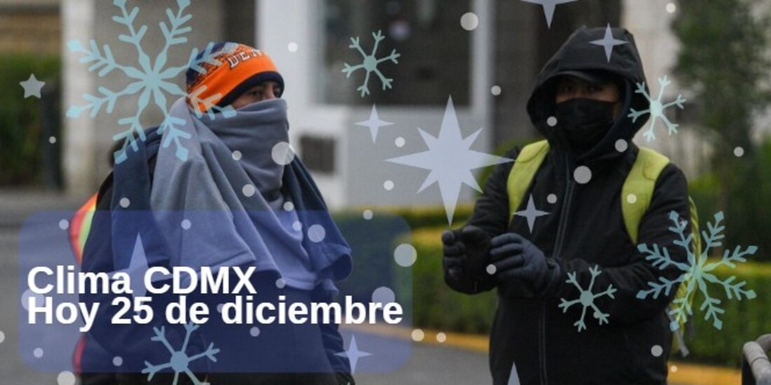 Este será el clima para hoy 25 de diciembre.