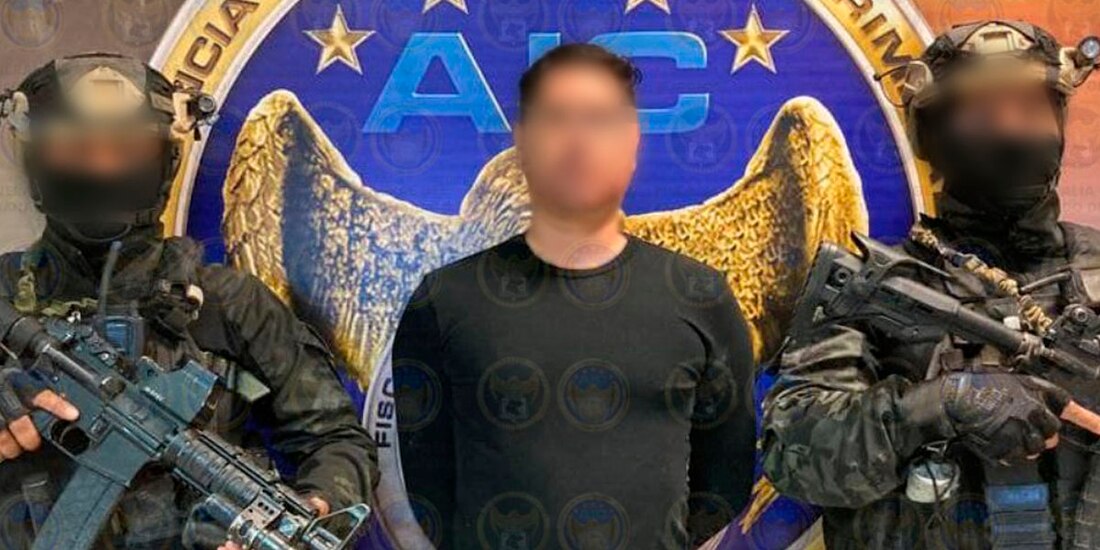 Fernando Emmanuel "N", "El Panther" fue detenido por elementos de la Agencia de Investigación Criminal.