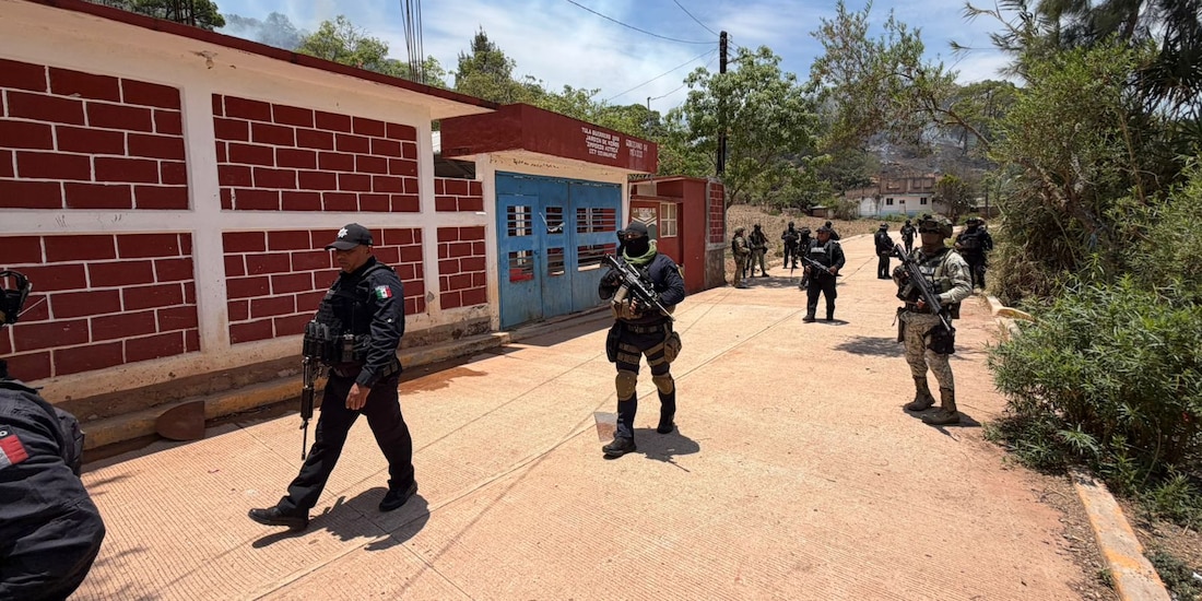 Gobierno de Guerrero refuerza presencia de corporaciones de seguridad en Chilapa.