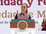 Claudia Sheinbaum, en el evento.