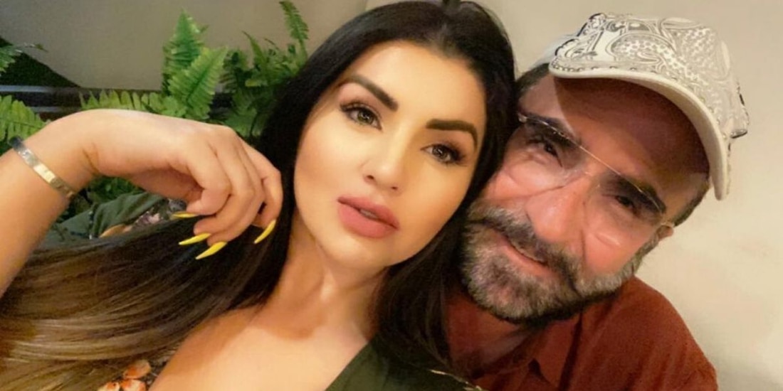 Vicente Fernández Jr. y Mariana González