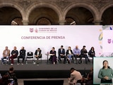 Conferencia de prensa del GCDMX.
