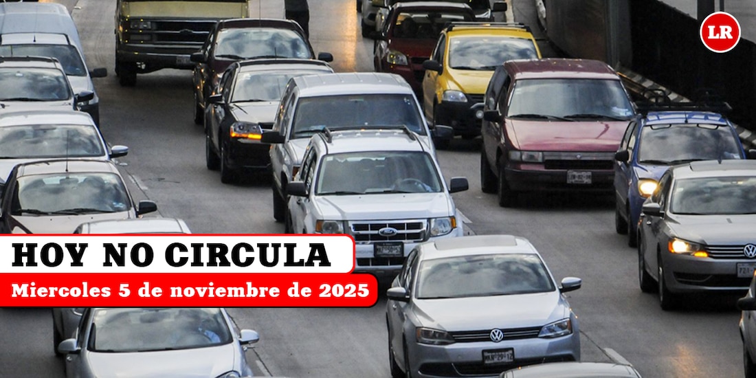Entérate de cómo aplica el Hoy No Circula este 5 de noviembre en la ZMVM.