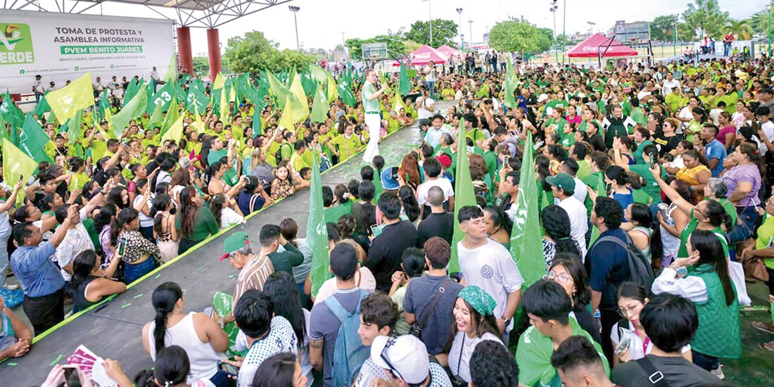 El exgobernador, en Quintana Roo, ayer.