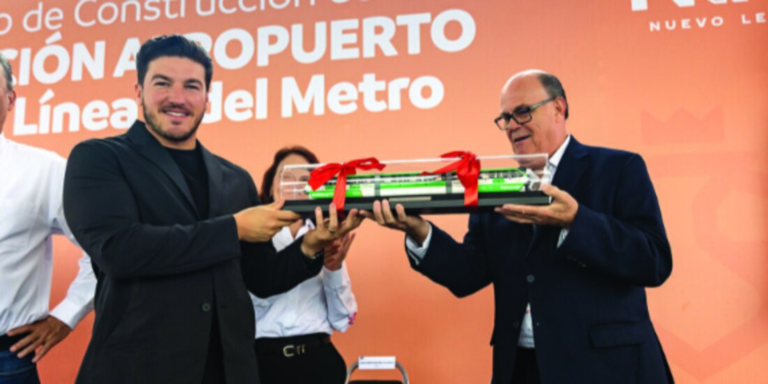 Proyecto del nuevo Metro de NL a escala