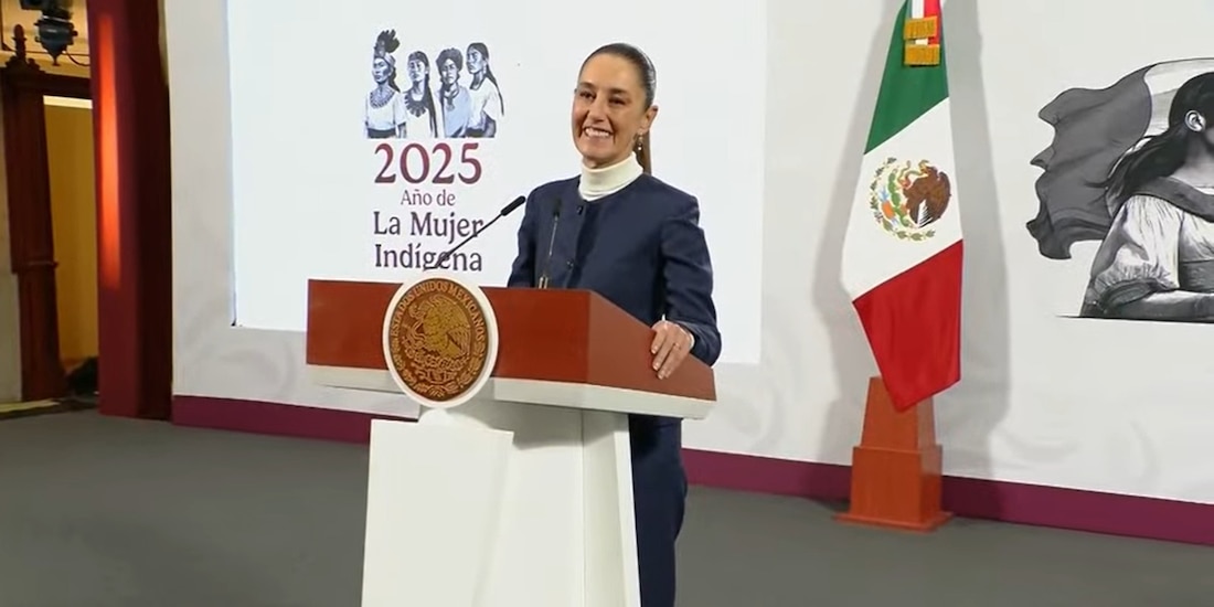 Claudia Sheinbaum, Presidenta de México.