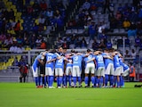 Futbolistas de Cruz Azul previo a su partido contra el Mazatlán FC el pasado 26 de julio.