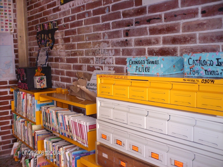 Biblioteca General Luis Cortázar y Rábago, en Cortazar, Guanajuato.