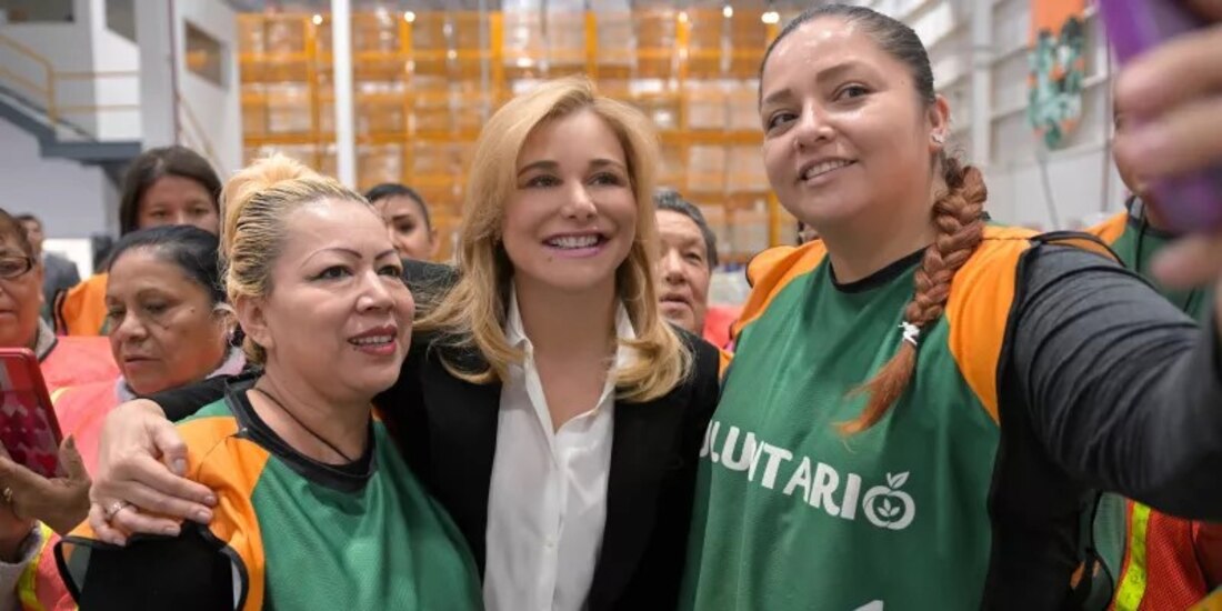 La gobernadora Maru Campos visita Banco de Alimentos y apoya la alimentación infantil.