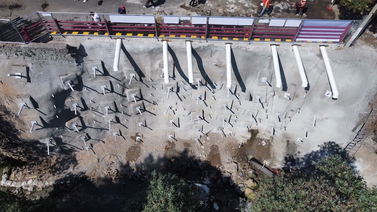 Infraestructura de alta complejidad en el Foro Cultural alcanza los 18 metros de profundidad.