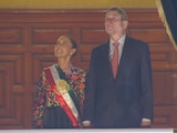 Claudia Sheinbaum, presidenta de México durante el Grito de la independencia 2026