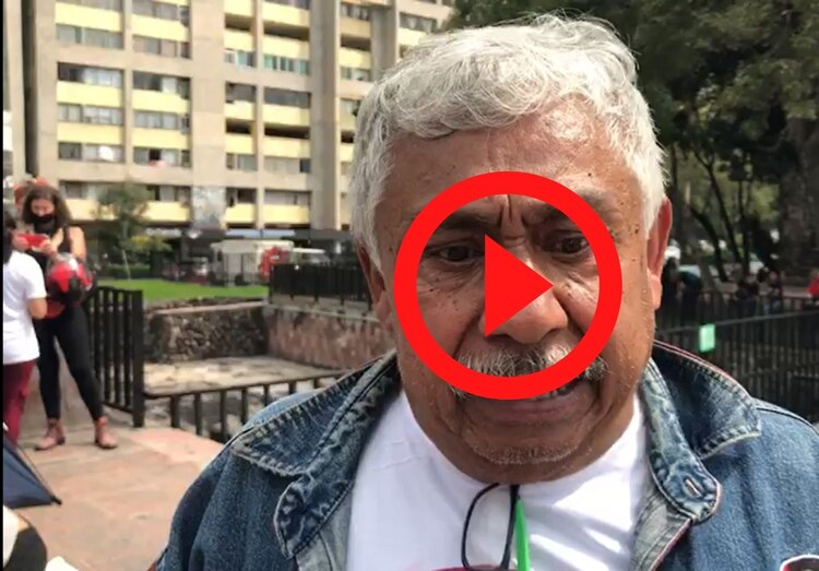 Rafael Rangel “El Jarocho”, integrante del Comité 68.