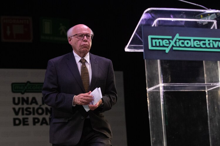 El exrector de la UNAM, José Narro, el pasado 30 de enero, en la presentación del Mexicolectivo.