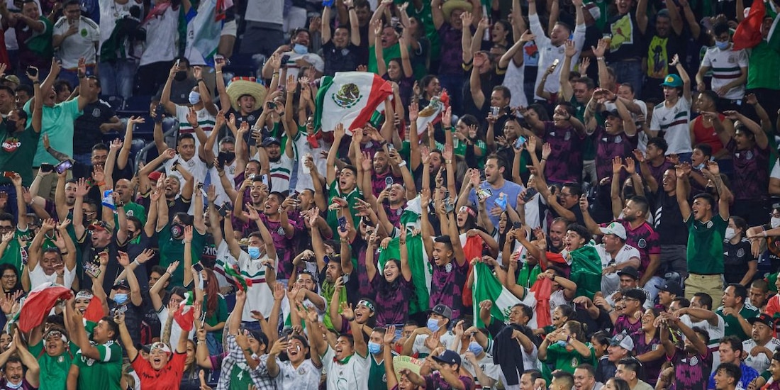 Aficionados de la Selección Mexicana durante un partido del Tricolor el año pasado.