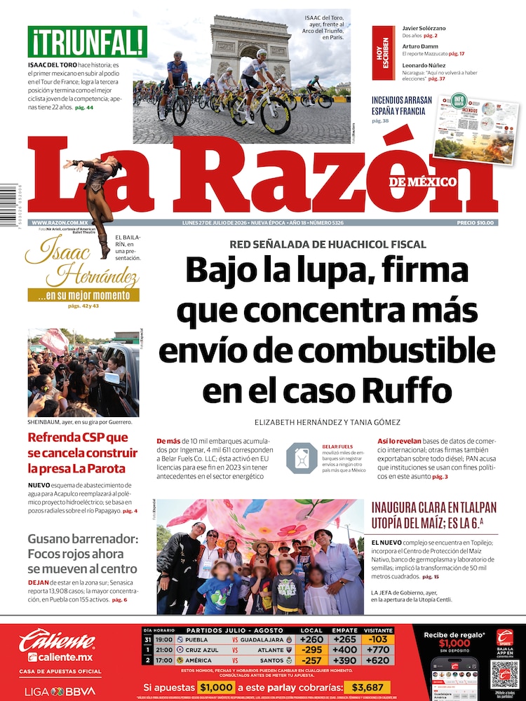 La Razón 27 Julio 2026