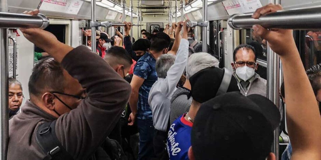 El Metro de la CDMX recomendó a sus usuarios atender las medidas sanitarias ante el reciente incremento de contagios por COVID-19.