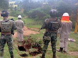 OPERATIVO conjunto de Semar y Pemex en Puebla, en foto de archivo.