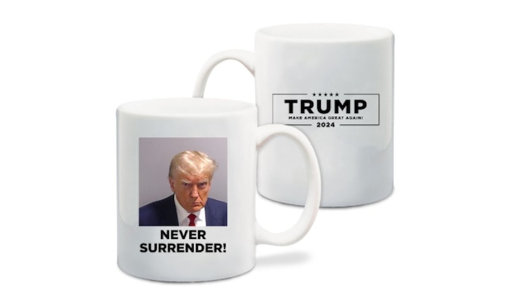 Las tazas se venden con la leyenda que lo da a conocer.