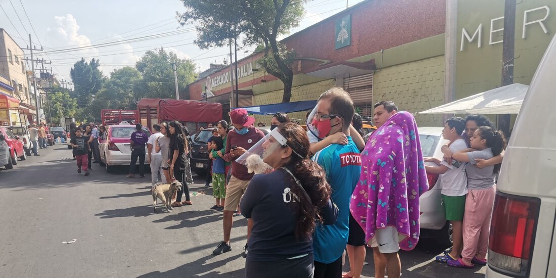 Sismo durante la pandemia de COVID-19