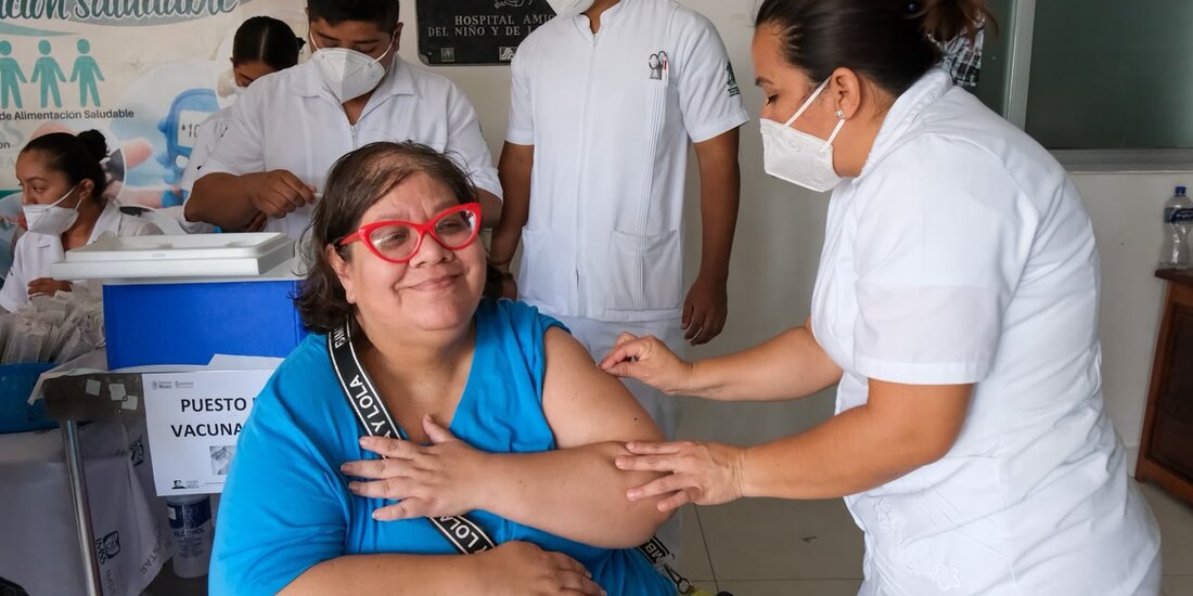 Vacunación en Quintana Roo.