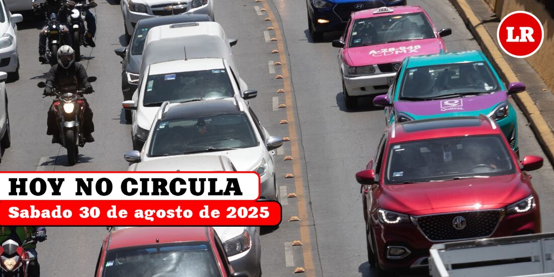 Te contamos qué autos descansan este quinto y último sábado de agosto en la Ciudad de México y el Estado de México.