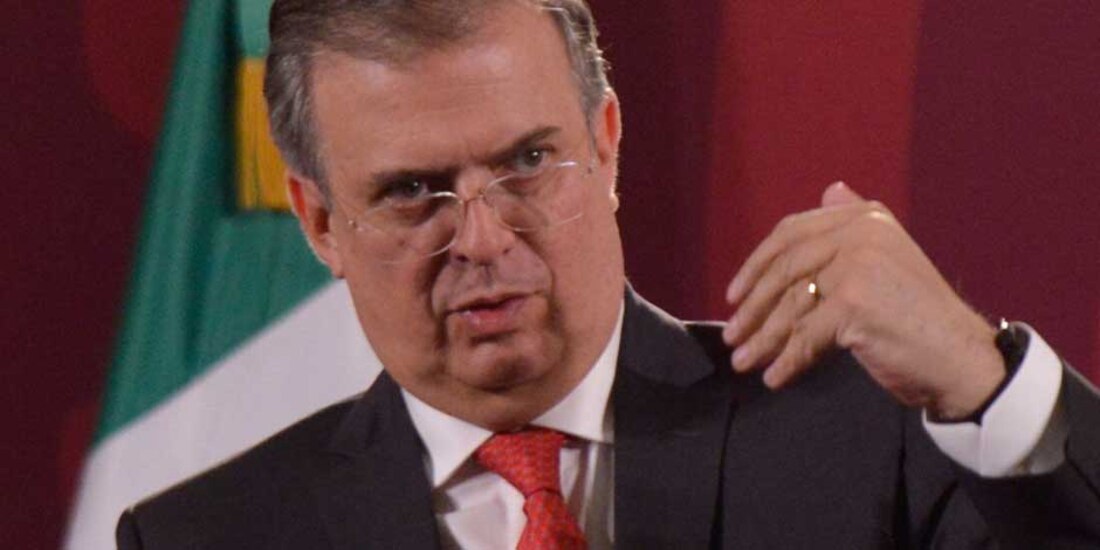 El secretario de Relaciones Exteriores, Marcelo Ebrard, dio positivo a COVID-19