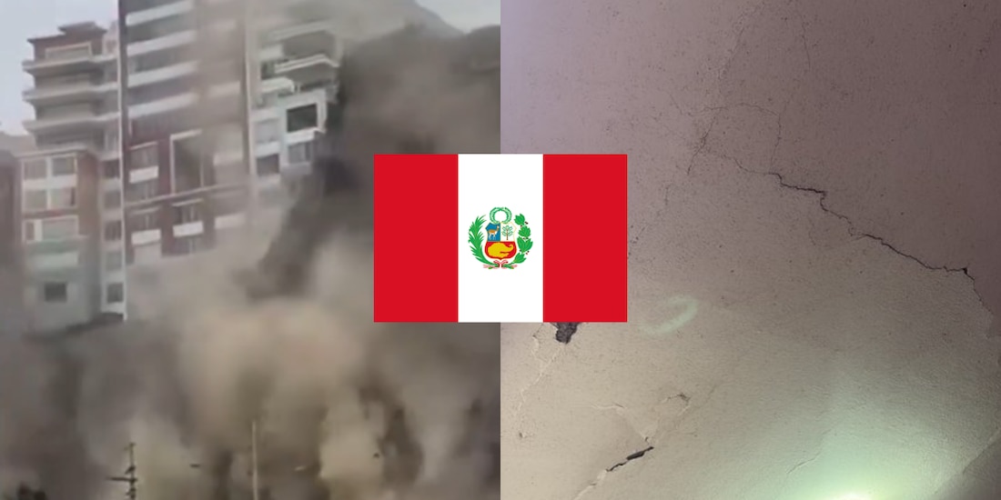 Fuerte sismo sacudió Perú