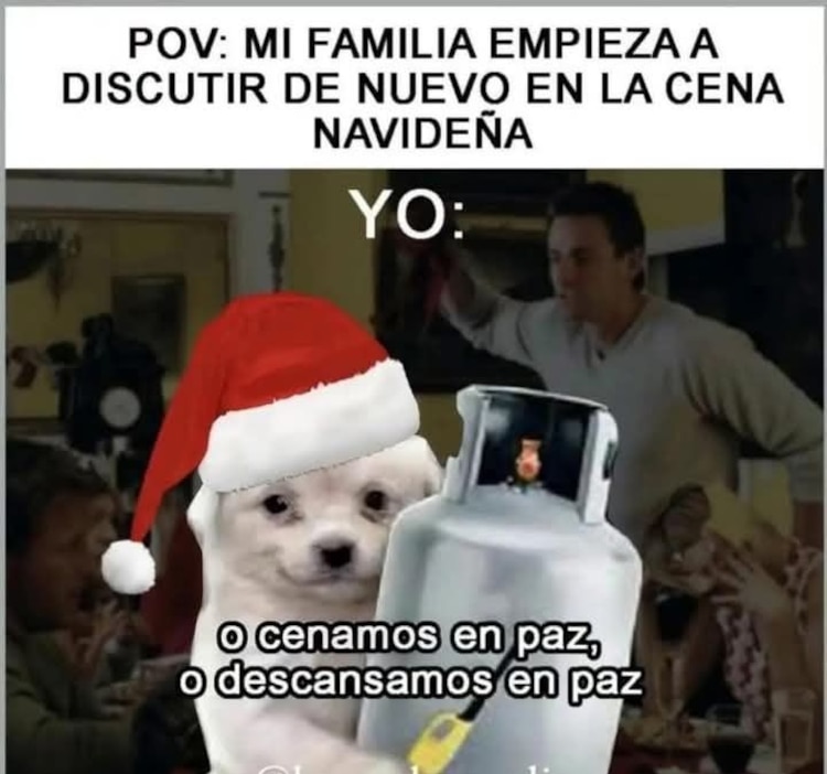 Imagenes divertidas de Navidad para el chat familiar de WhatsApp