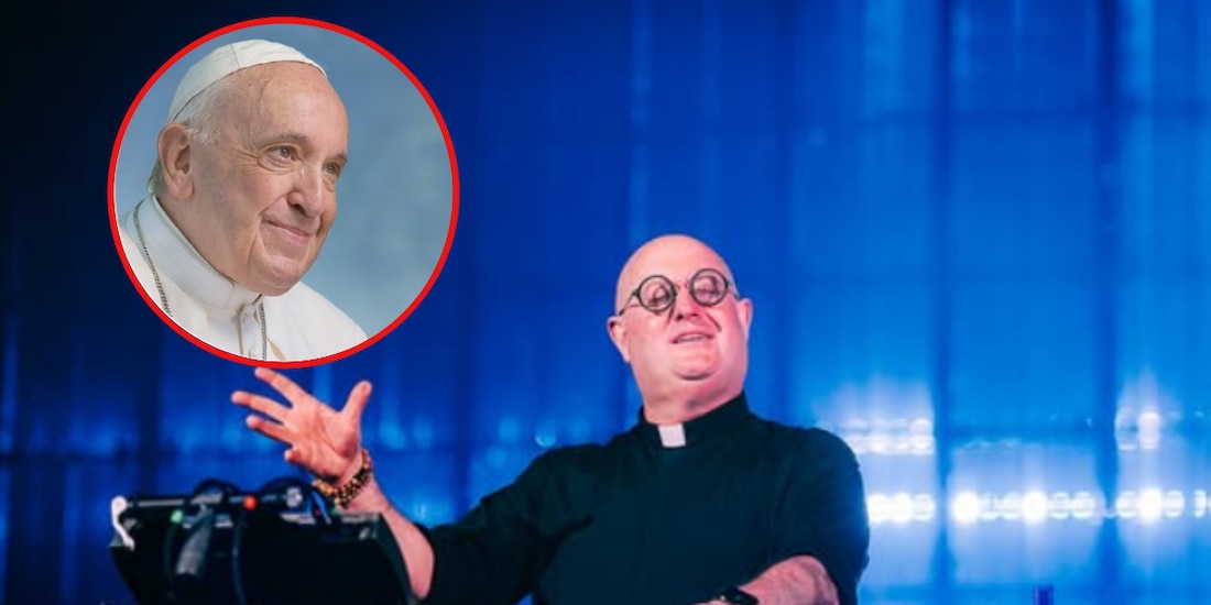 Padre DJ Guilherme homenajeará al Papa Francisco
