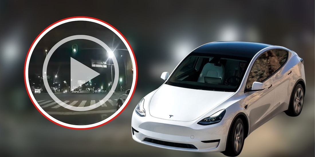 Motociclista muere luego de chocar contra Tesla