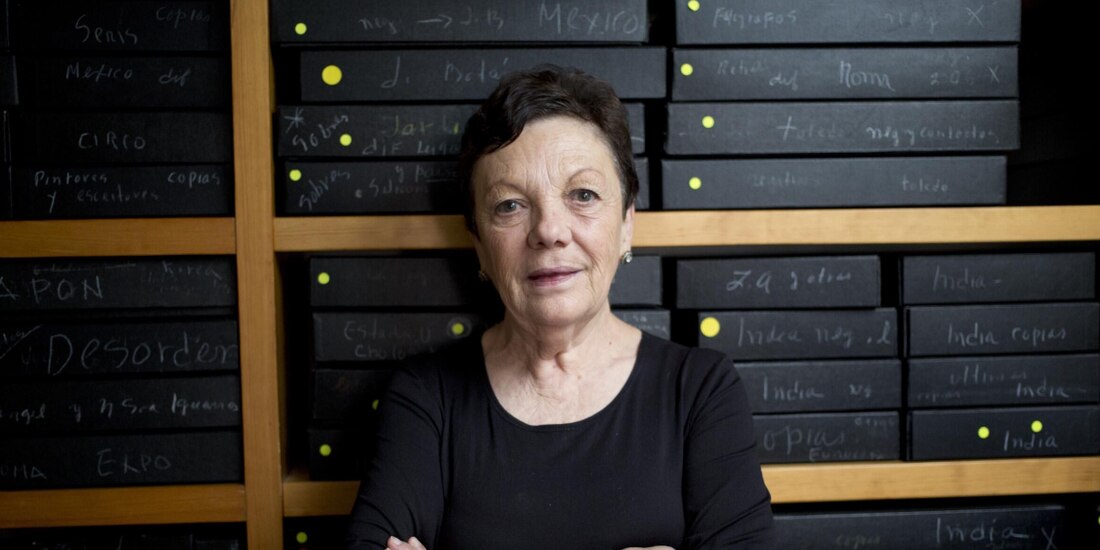 Graciela Iturbide, fotógrafa mexicana, durante una entrevista en su casa, en el año 2015.