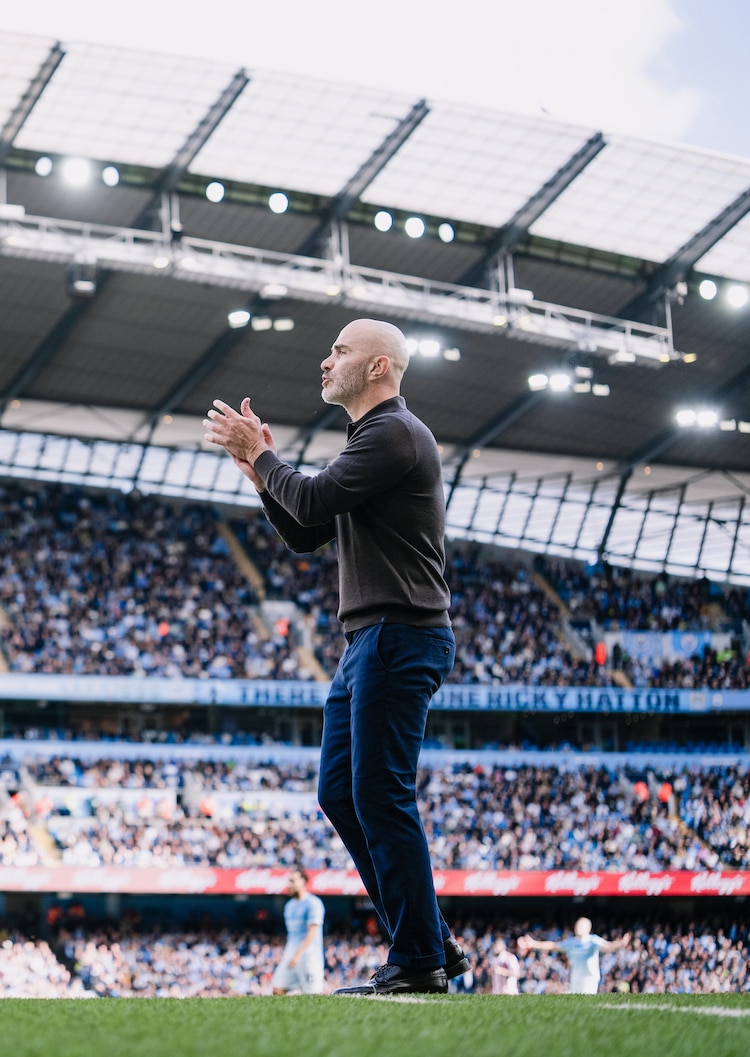 Enzo Maresca es el actual entrenador del Manchester City