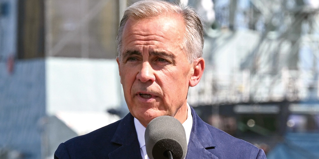 MARK CARNEY, en un evento en su país, imagen de archivo.