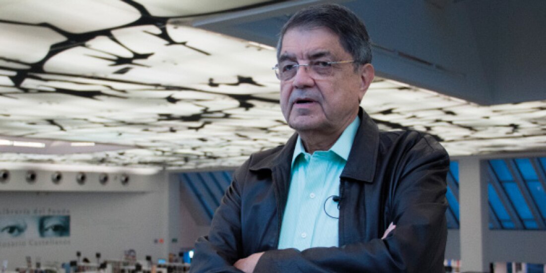 El autor, en la librería Rosario Castellanos, en la CDMX, en octubre de 2018.