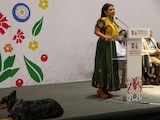 La Jefa de Gobierno, Clara Brugada, en conferencia de prensa el 5 de mayo de 2026.