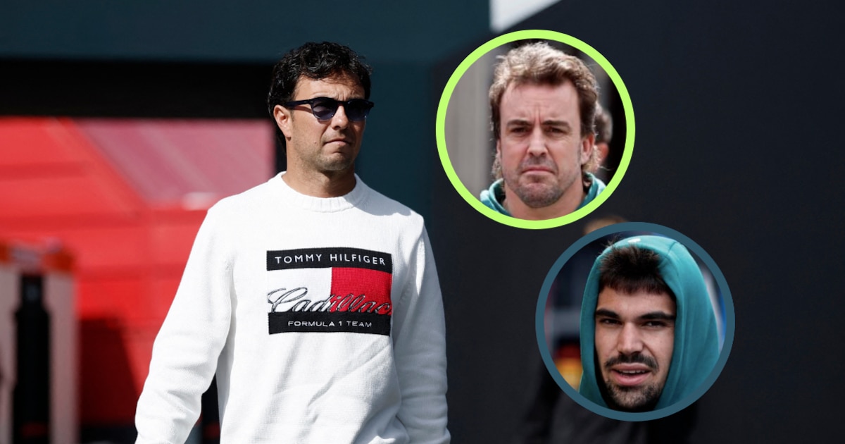 Checo Pérez, quien no estuvo en la Práctica 1 del Gran Premio de Italia de F1 al cederle su asiento al estadou
