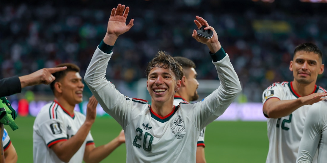 Mateo Chávez se estrenó como goleador ante Chequia.