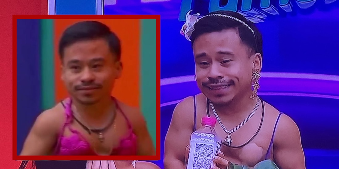 Abelito desfila en traje de baño en La Casa de los Famosos México