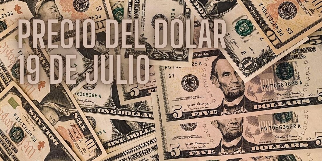Este es el precio del dólar hoy viernes 19 de julio de 2024.