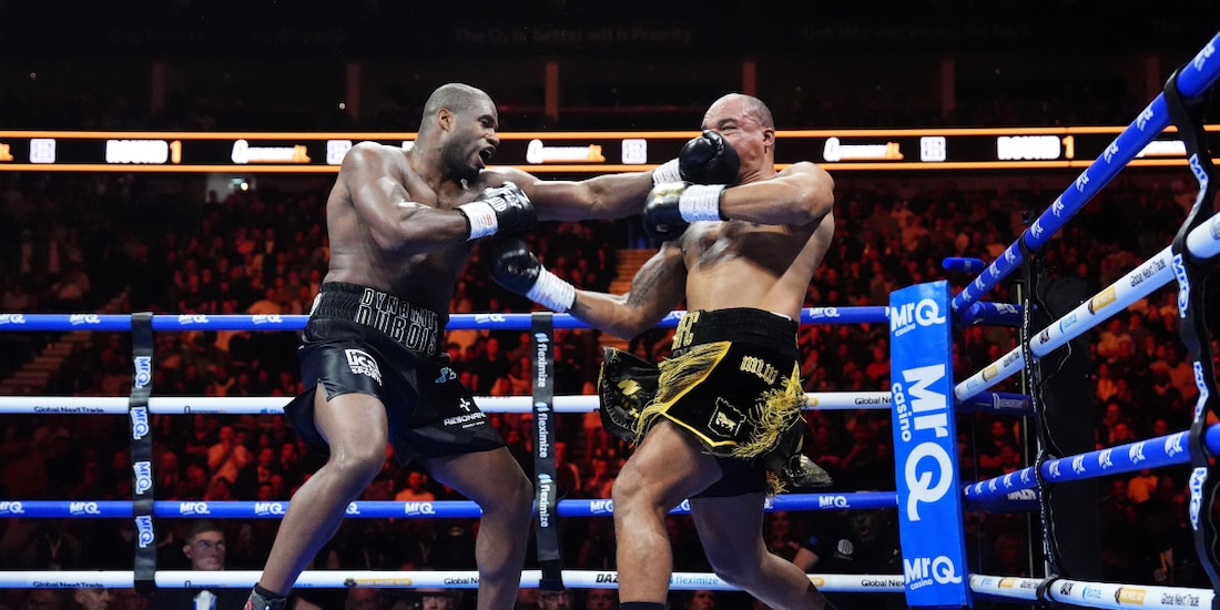 Daniel Dubois venció a Fabio Wardley por el título de peso pesado de la OMB.