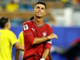 Cristiano Ronaldo durante el partido ante Colombia.