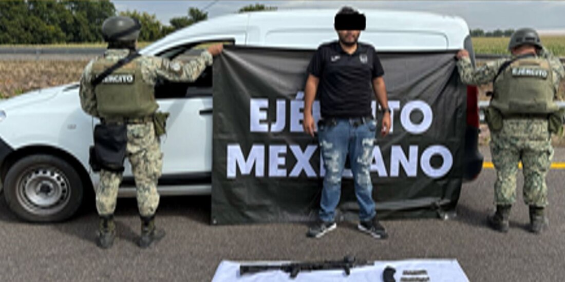 Detención de presunto delincuente.