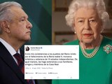 AMLO envía condolencias por fallecimiento de la reina Isabel II