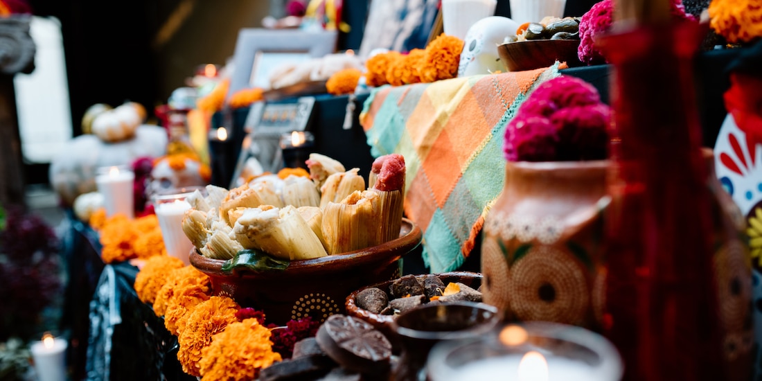 Altar de día de muertos
