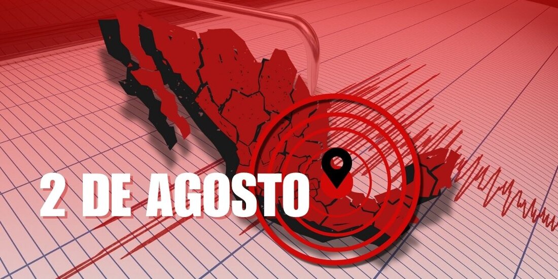 Esta es la actividad sísmica de hoy, 2 de agosto.
