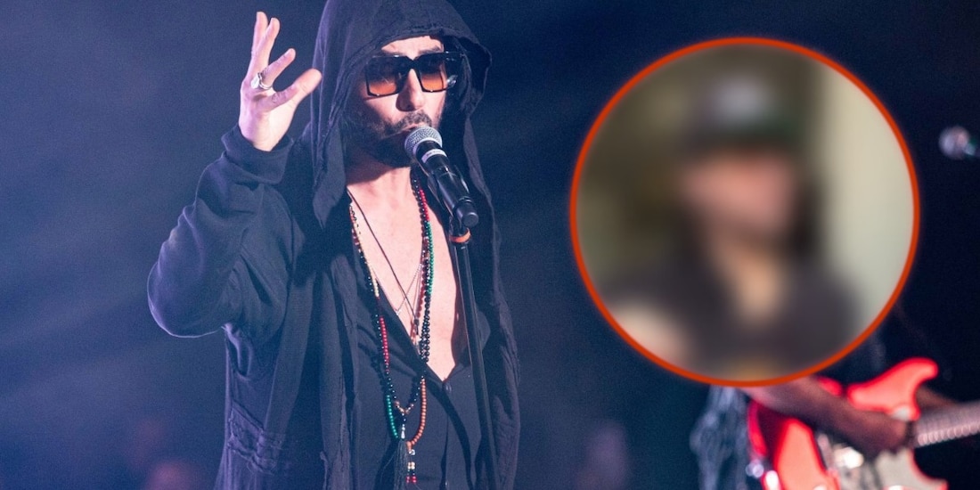 Beto Cuevas canta en la calle para calmar a fans tras el susto del sismo