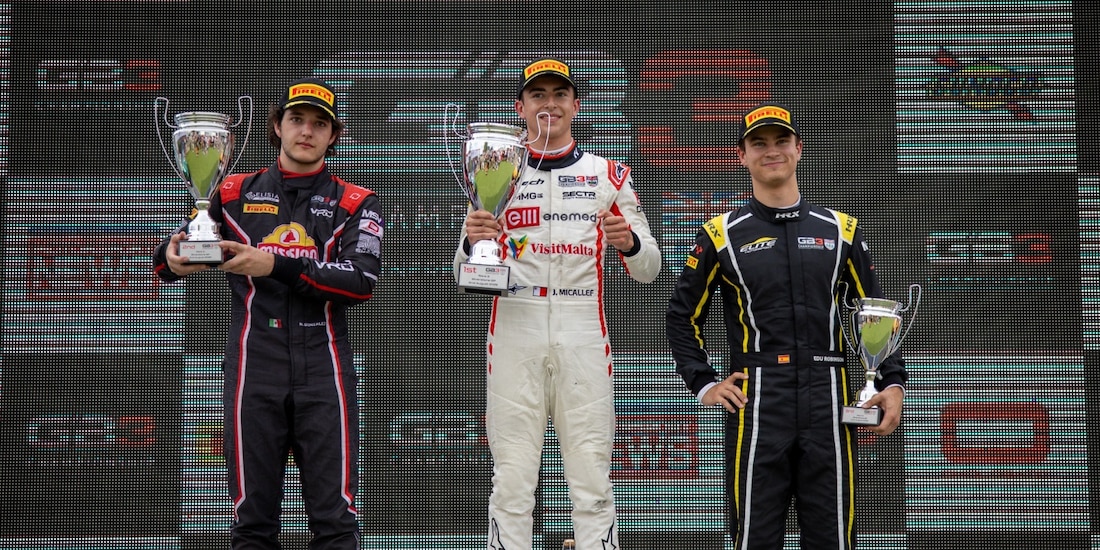 Rodrigo González termina segundo en el GB3 Championship en Silverstone.