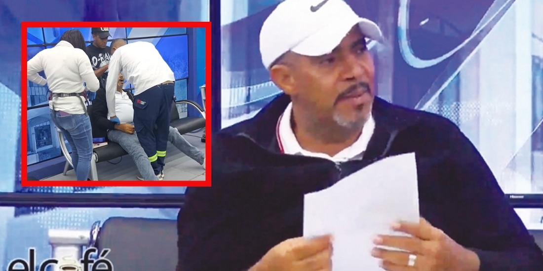 Muere invitado en pleno programa en vivo