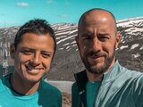 "Chicharito" Hernández está muy agradecido con su coach Diego Dreyfus.